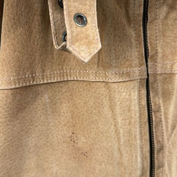 North West Territory Womens Genuine Leather Jacket Large - Picture 8 of 10